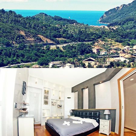 The Sea From The Hills Apartment Casarza Ligure Exterior foto