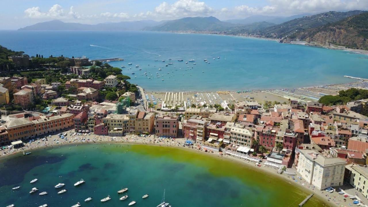 The Sea From The Hills Apartment Casarza Ligure Exterior foto
