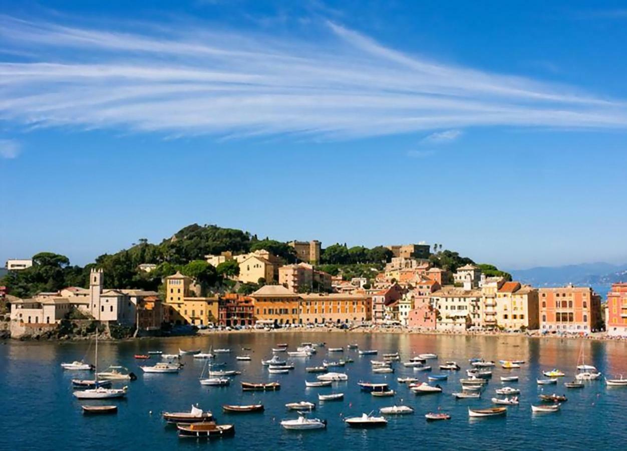 The Sea From The Hills Apartment Casarza Ligure Exterior foto