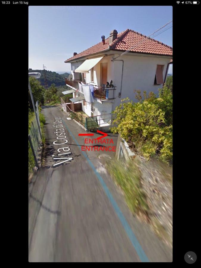The Sea From The Hills Apartment Casarza Ligure Exterior foto