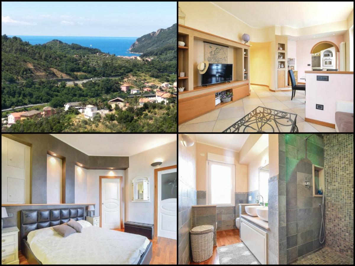 The Sea From The Hills Apartment Casarza Ligure Exterior foto